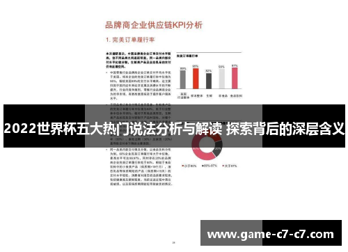 2022世界杯五大热门说法分析与解读 探索背后的深层含义