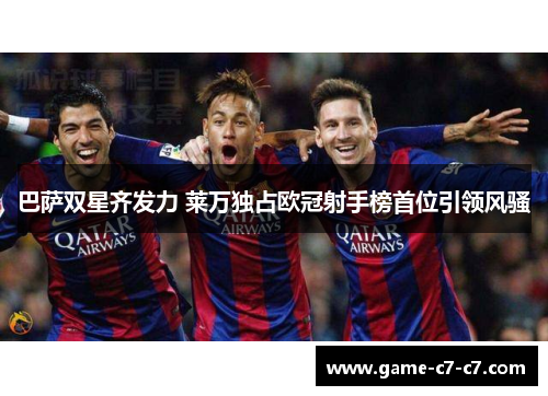 巴萨双星齐发力 莱万独占欧冠射手榜首位引领风骚
